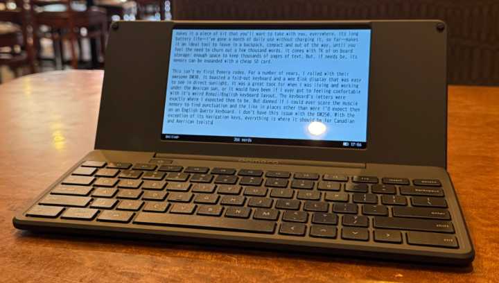 This compact word processor is a writer's dream