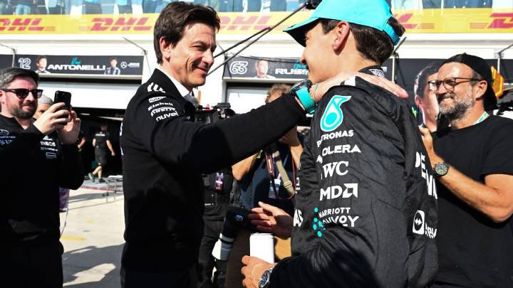 Toto Wolff asegura que, futuro de George Russell está con Mercedes
