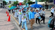 Familiares de desaparecidos se manifiestan en México en el Día Internacional de las Víctimas de Desaparición Forzada