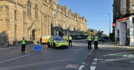 Edinburgh police cordon off city centre road following 'accident'