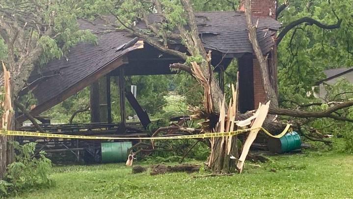 Livonia weighs rebuild of Rotary Park pavilion damaged by tornado