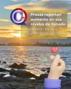 Presas reportan aumento de almacenamiento