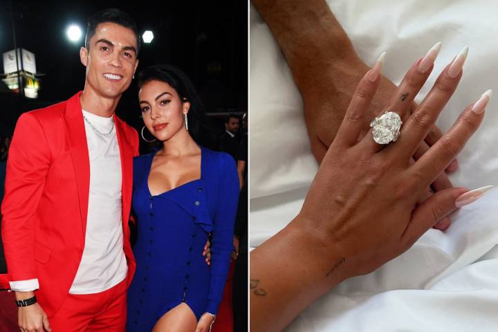 Georgina Rodriguez's Engagement Ring from Cristiano Ronaldo Valued Up to $5M, According to Experts