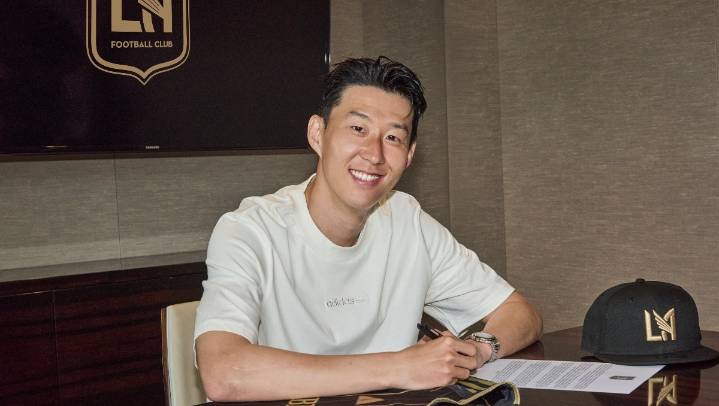 Heung-min Son es presentado con el LAFC