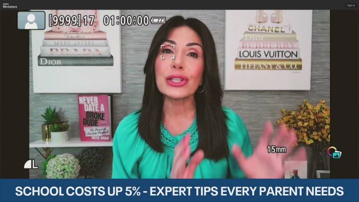 Back-to-school costs up 5%: Expert shares tips to help save