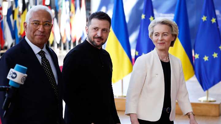 (VIDEO) Europa reacciona a cumbre Putin-Trump con más apoyo a Ucrania y amenaza de más sanciones a Rusia