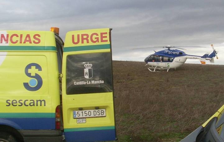 Herido un hombre al incendiarse una vivienda de un pueblo de la Serranía de Cuenca