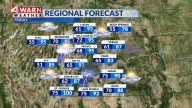 More thunderstorms today before clearing over the weekend