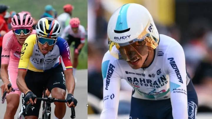 Egan Bernal y Santiago Buitrago, otra vez firmes en la Vuelta a España tras entrar en el top