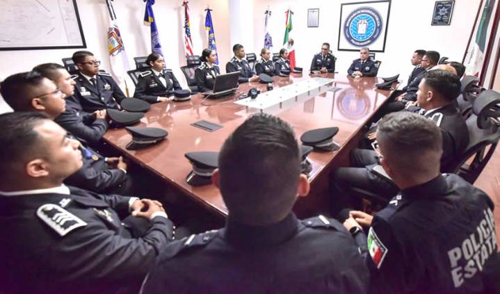 Policía de Carreteras de Aguascalientes de Fortalece con Capacitación Internacional en Colombia