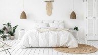 Experts reveal the bedding color hotels choose to help guests sleep better, and the Labor Day sales that give you the look for less