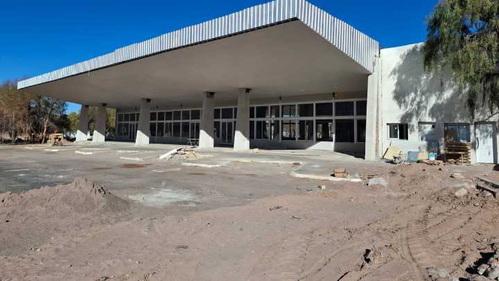 Fiambalá: avanza la obra de la nueva terminal