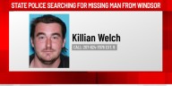 Officials are searching for a missing man from Windsor