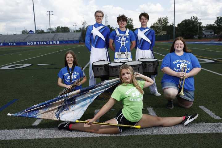 Central New York marching band members take over syracuse.com’s 2025 fall media day (photos)