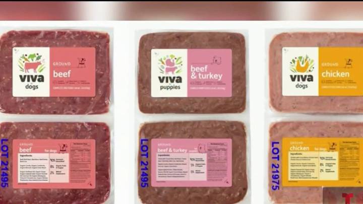 Retiran alimento crudo Viva Raw para perros y gatos