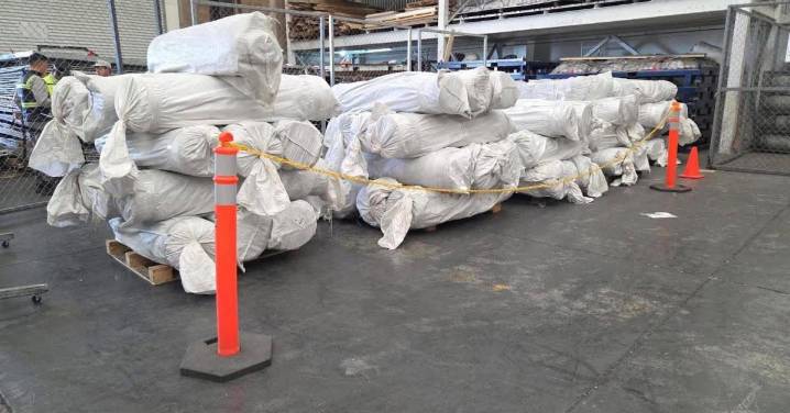Decomisan cargamento de fentanilo en el AIFA; iba de China a Ecuador