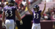 Loop kicks 61-yard field goal as Ravens finish preseason undefeated with 30