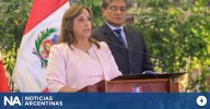 Boluarte ratificó que Perú no cederá "ni un centímetro" de su territorio