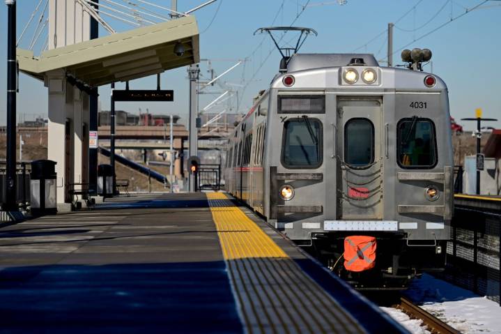 Crash with RTD train and semitruck shuts down A Line