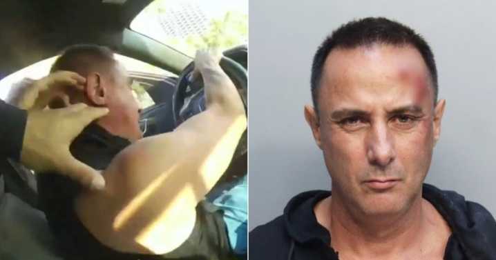 Arrestan a cubano tras persecución policial con insólito final