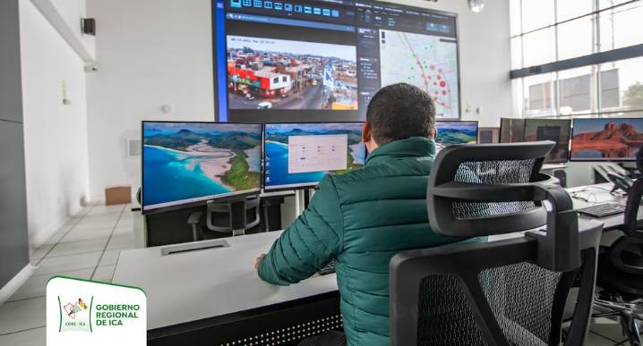 La central de monitoreo C5 una realidad para la seguridad de Ica