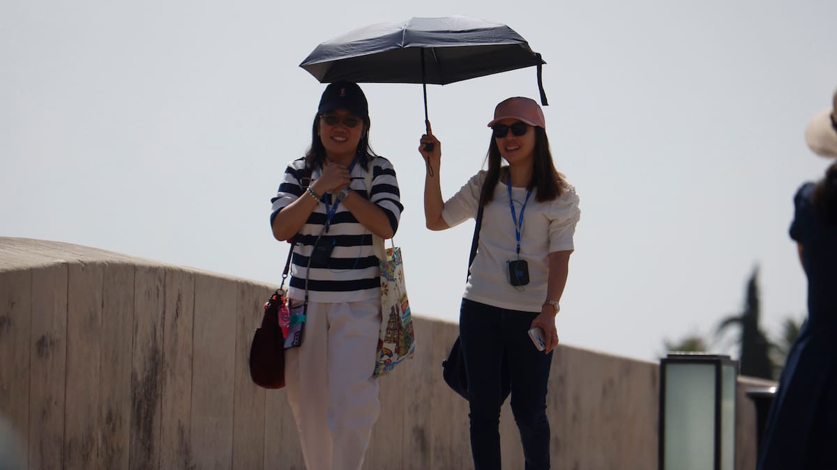 La temperatura más alta registrada este domingo en España ha sido de 43,1 grados