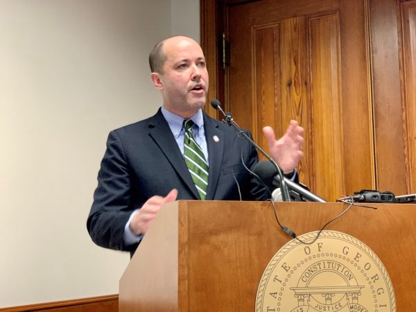 Georgia attorney general sues GOP primary opponent over campaign fundraising