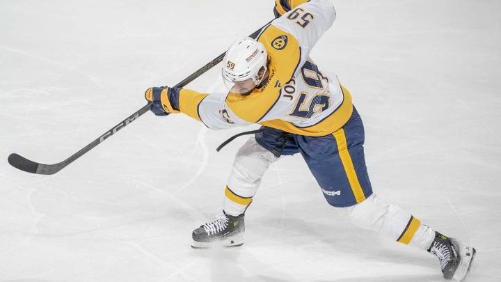 Los 5 mejores goles de Roman Josi de la temporada 2024