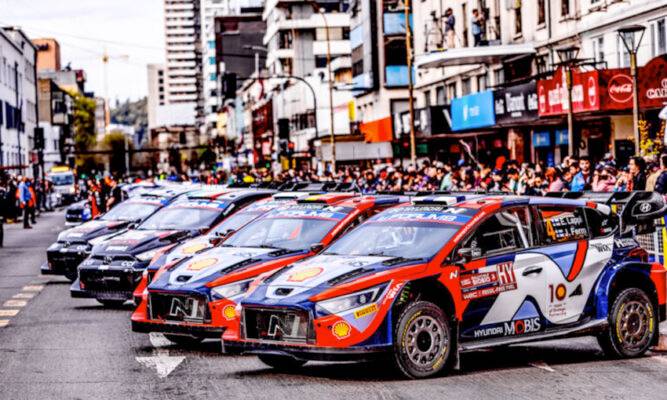Presentaron cuarta edición del WRC Rally Chile Biobío 2025