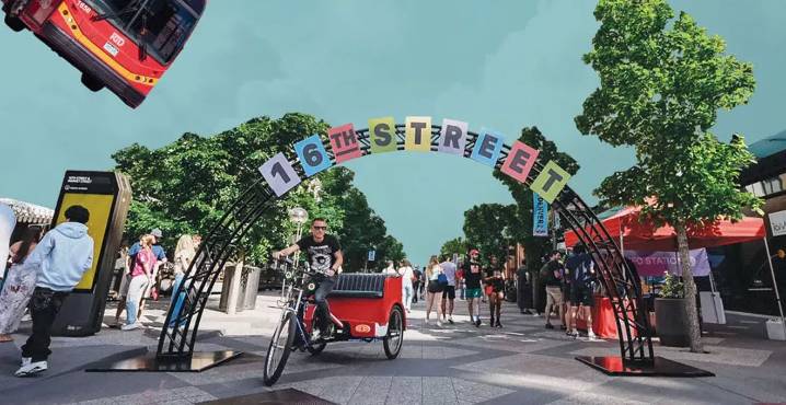 The Summer Denver's 16th Street Turned Pretty