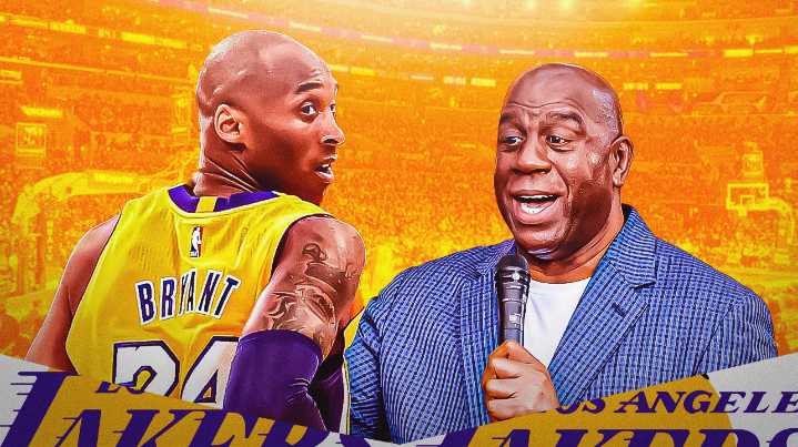 Lakers’ Magic Johnson wishes happy birthday to Kobe Bryant