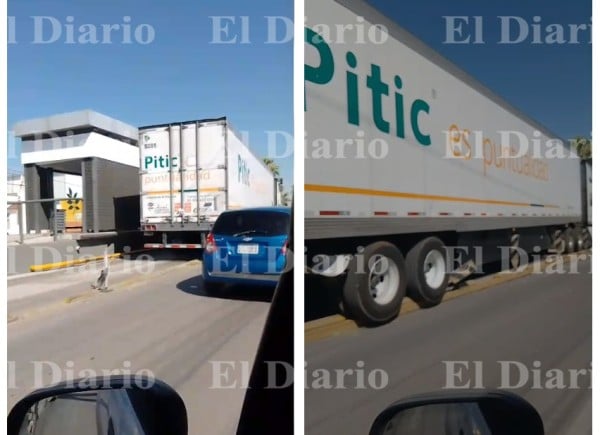 Video.- Daña tráiler impunemente estación del Bowi