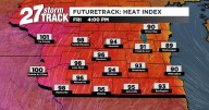 Surging temperatures fuel weekend storms
