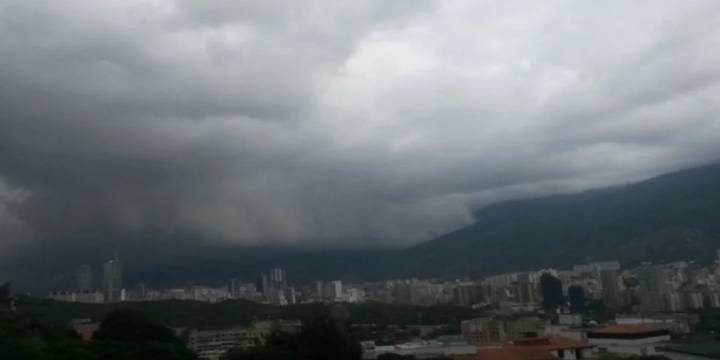 Pronóstico del Inameh: dónde lloverá en las próximas horas