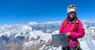 Rescue 'abandoned' for woman trapped 22,000ft up mountain with broken leg