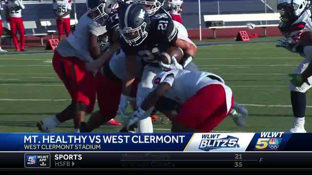 West Clermont Wolves 42, Mt. Healthy Owls 7