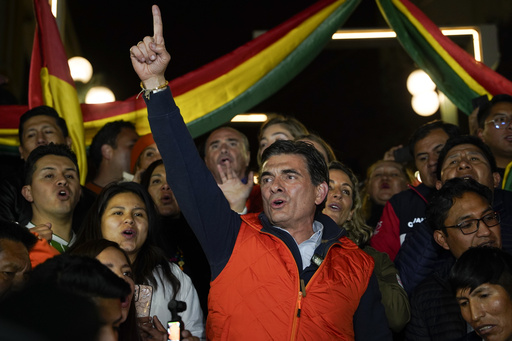 Bolivia’s presidential vote heads to a runoff between centrist and right