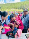 Aplicaron más de mil 200 dosis contra el sarampión en Guadalupe y Calvo