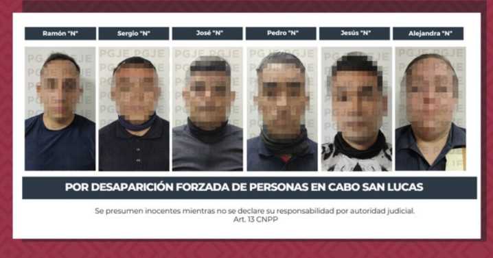 Detienen a seis policías por desaparición de dos jóvenes en Los Cabos, Baja California
