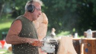 Chainsaw carvers get their own stage at the Iowa State Fair