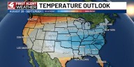 Cooler air and lower humidity to continue