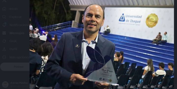 Exaltan a Oscar Germán Díaz Enciso
