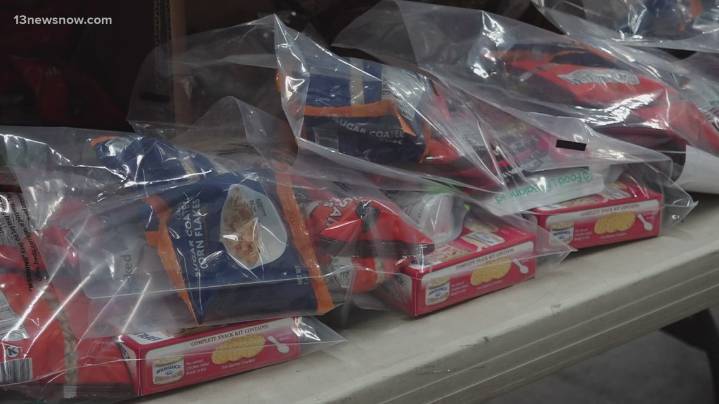 Foodbank's backpack program fights hunger for kids in Hampton Roads