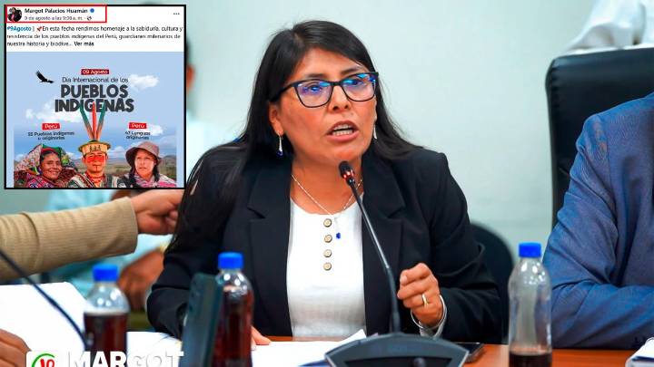 Margot Palacios: Ahora quiere trabajar por los pueblos indígenas, pero votó a favor de la “Ley Anti