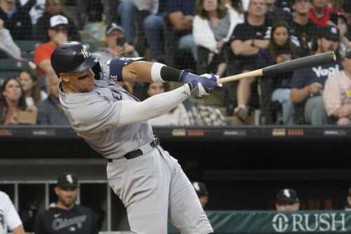 Judge hits 42nd homer, Bellinger breaks tie in 11th as Yankees top White Sox for 7th straight win