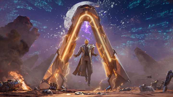 Borderlands 4 has, like, so many guns, 30 billion guns, so many they had to put 'em on a 'wall of guns' like the Matrix, say devs