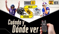 Baltimore Ravens vs Buffalo Bills ¿Dónde ver y a qué hora es el juego de la semana 1 de la NFL?