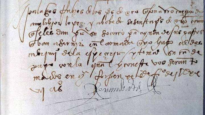 FBI devuelve manuscrito firmado por Hernán Cortés al gobierno mexicano