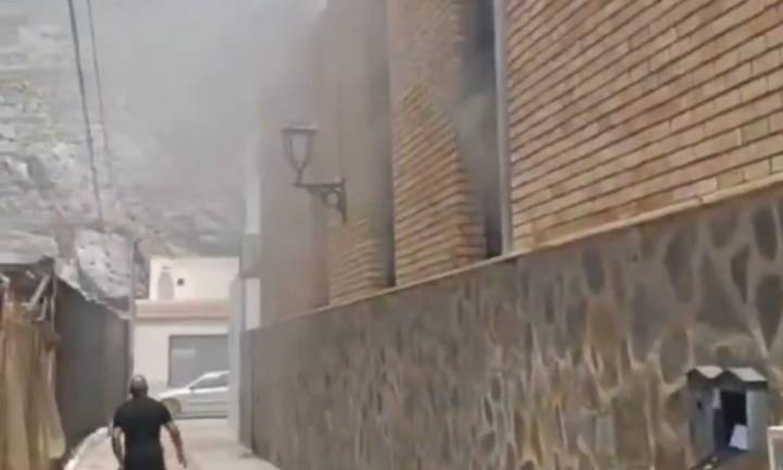Detenido un marroquí por incendiar la iglesia de El Pozuelo, en Granada