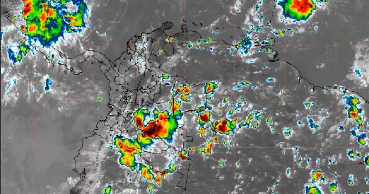 Ocho departamentos permanecen en vigilancia ante un posible ciclón en el Caribe